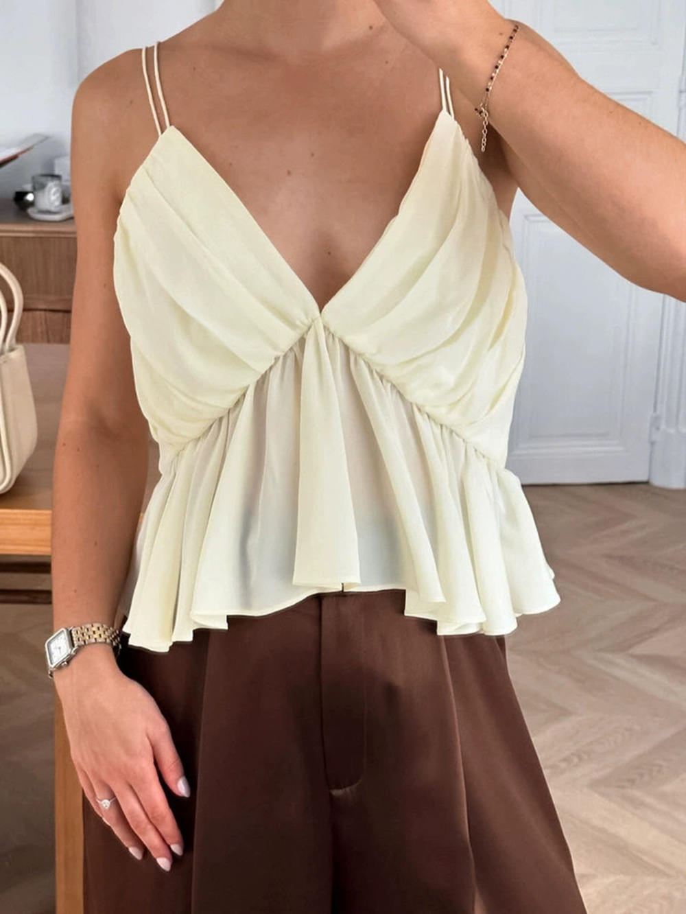 Forever 21 Waist Cami Top